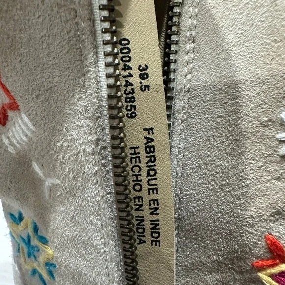 FREE PEOPLE•BOWERS EMBROIDERED WESTERN BOOTS - Sz 39.5 - Picture 12 of 16